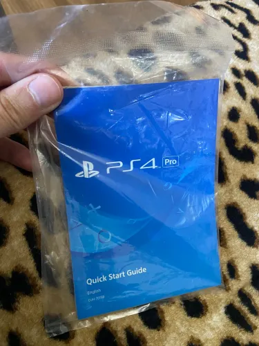 Manual PS4 pro PlayStation lacrado
