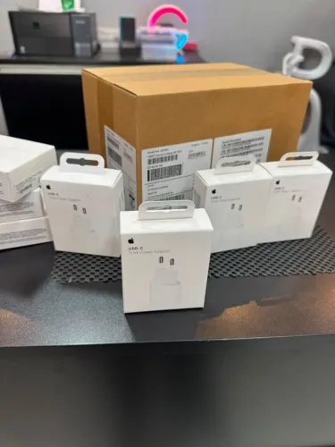 Leia - Atacado - Fonte Apple 20w USB-c Original Garantia de 1 ano