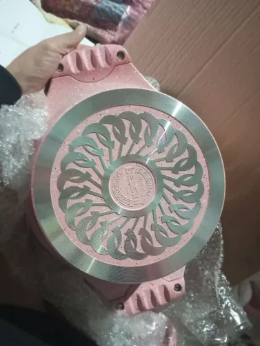 Jogo de panelas granito 10 pç cor rosa