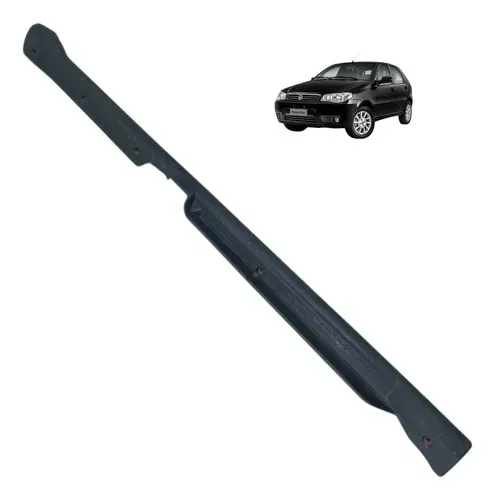Acabamento Interno Soleira Dianteira Esquerda Fiat Palio Preto