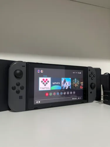 Nintendo Switch V1 128GB Lotado De Jogos - Seminovo
