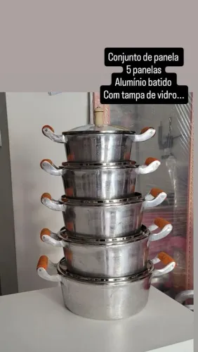 Panelas alumínio grosso