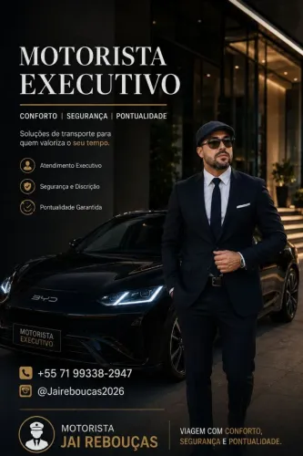 Motorista Executivo em João Pessoa 