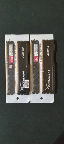 Memórias RAM DDR3 16gb 4x4gb 1600MHz