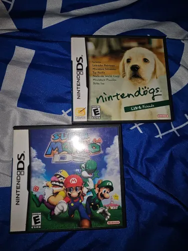 Mario 64 ds e nintendodogs ds
