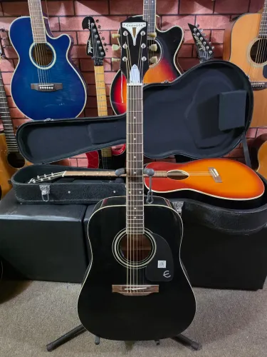 Violão Epiphone Pro 1 folk elétrico fishman regulado ANALISO TROCAS