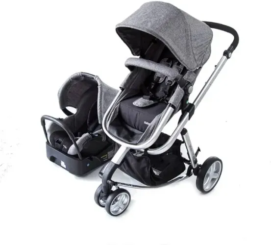 Carrinho de bebê 3 em 1 Safety 1st System Travel - Carrinho, moisés e bebê conforto