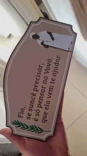 Placa Preta Velha Umbanda