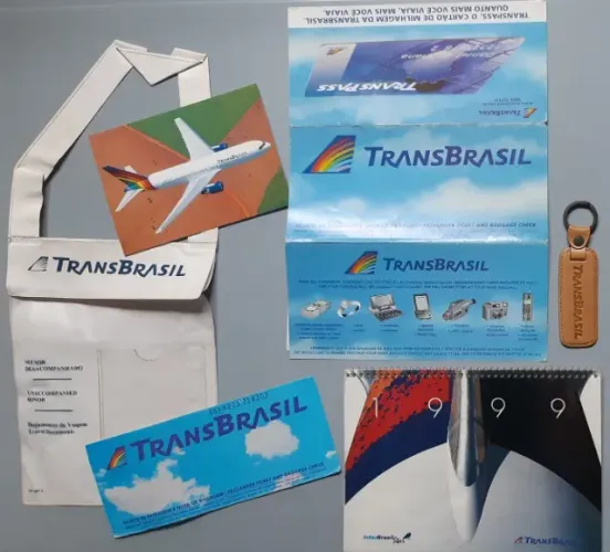 Avião Aviação - Itens Transbrasil