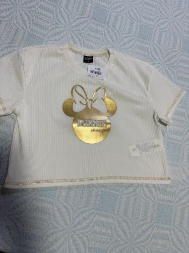 Croped Minnie Mouse infantil 
