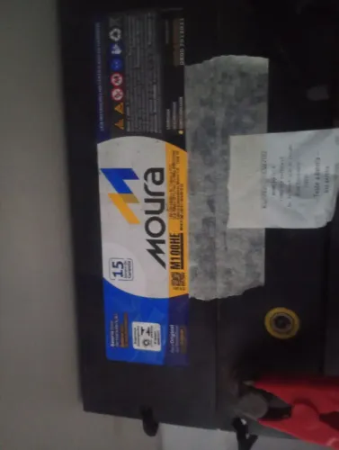 Bateria usada 100ah Moura