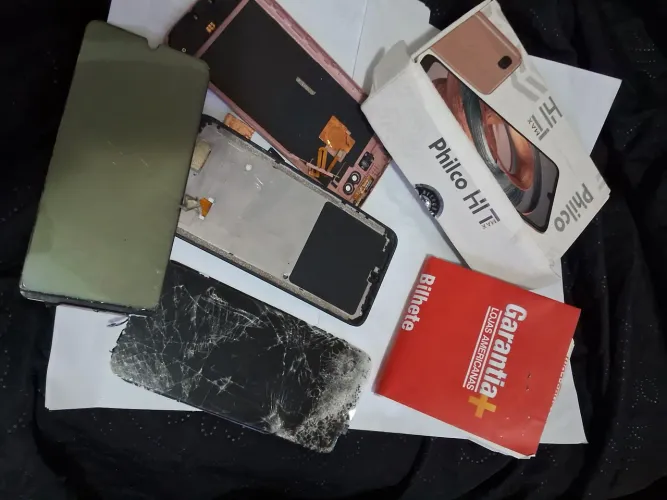 Caixa nota e carcaça peças philco hitmax