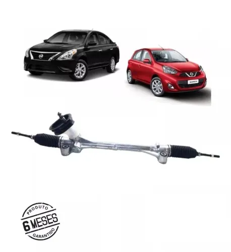 Caixa Setor Direção Elétrica Nissan March / Versa - Remanufaturada