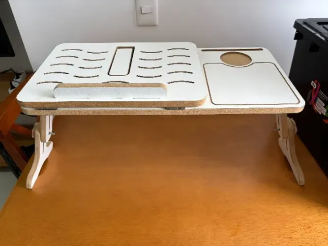 Mesa Portátil Madeira para Computador Notebook Laptop