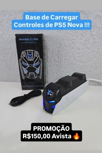 Suporte Carregador para Controles de PS5 Novo !!!