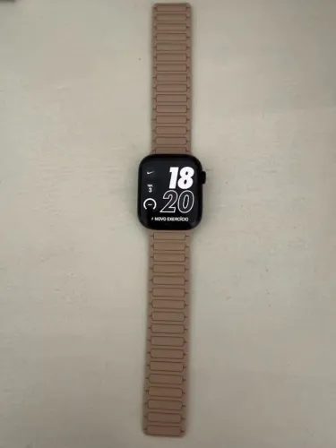 Apple Watch Series 8 45mm GPS + Celular - 82% bateria - Completo