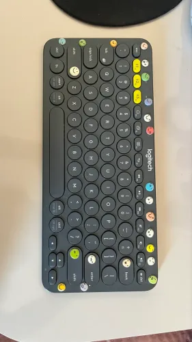 Vendo teclado logitech original K380 cor cinza