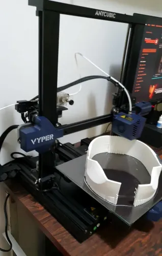 Impressora 3D Anycubic Vyper + Mesa de Vidro + Filamentos + Peças