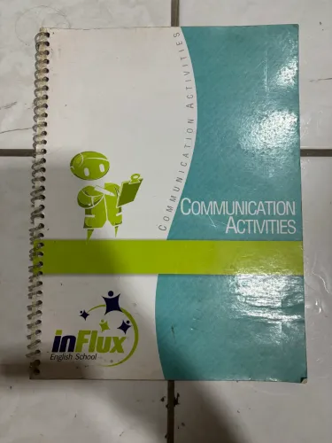 livro para aprender inglês Influx, pouco usado 
