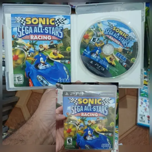 Jogo Sonic sega allstars racing -  Playstation 3