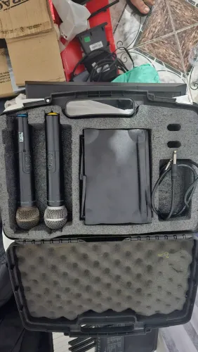 Mic sem fio jwl 585 duplo