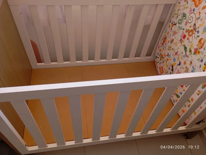 Berço infantil usado (sem colchão)
