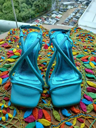 Sapato azul Lialine numero 34