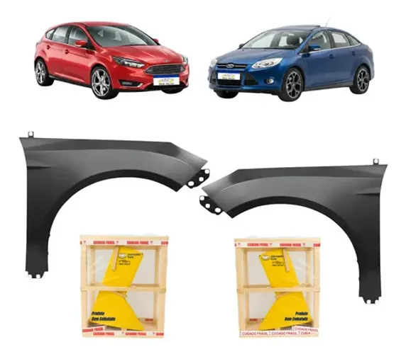 Par Paralama Ford Focus Hatch Sedan 2014 2015 A 2019