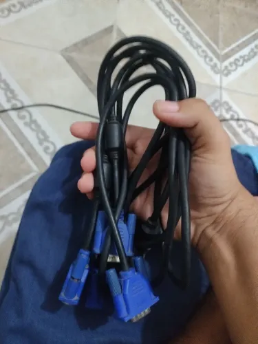 2 cabos vga pc