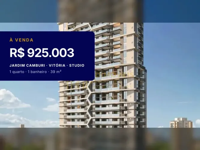 Exclusivo Studio em Jardim Camburi: Alta Rentabilidade e Conforto!