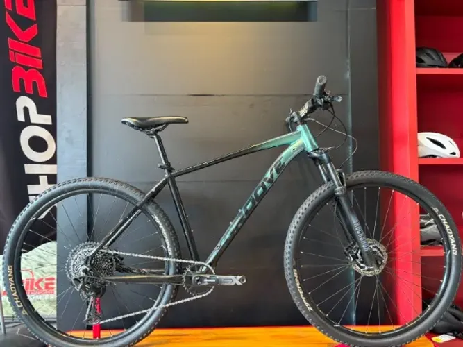 Bicicleta Seminova A29 Groove SKA Sram SX 12V T-19 Verde/Preta