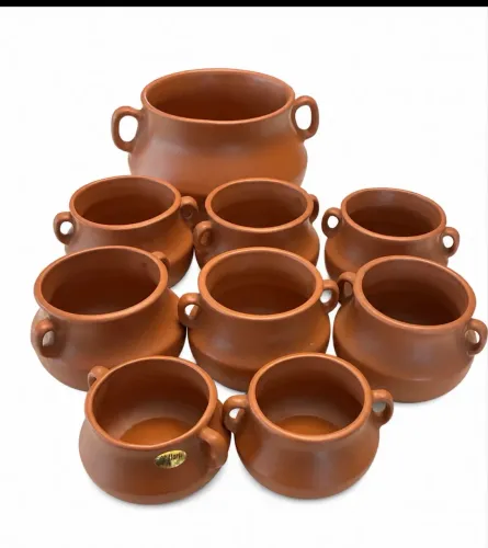 Venda de um conjunto de cerâmica refratária para feijoada