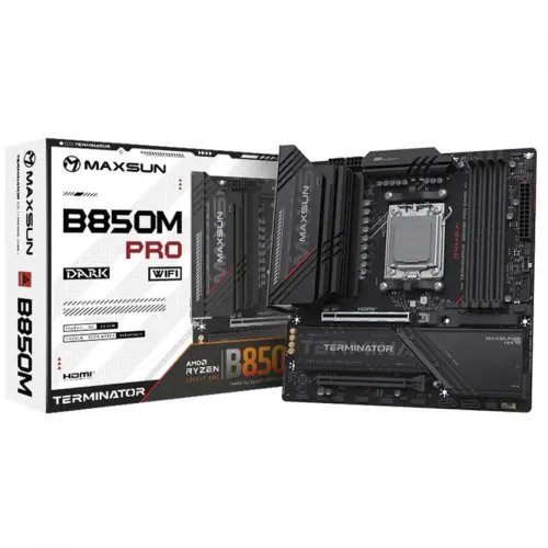 Placa mãe B850M PRO WI-FI MAXSUN