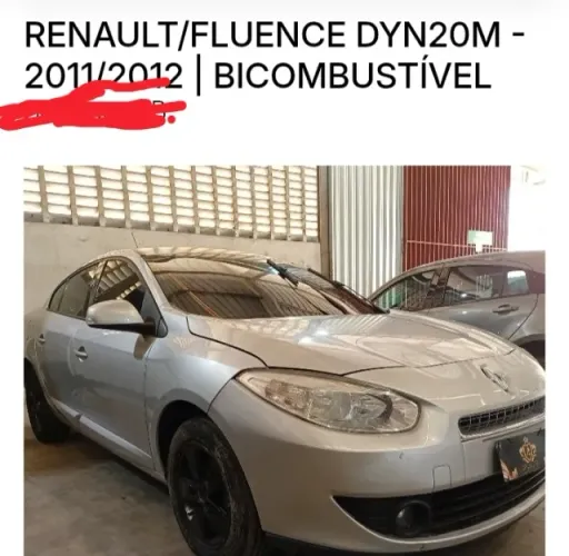 Renault Fluence Sed. Dynamique 2.0 16V Flex Mec. 2012