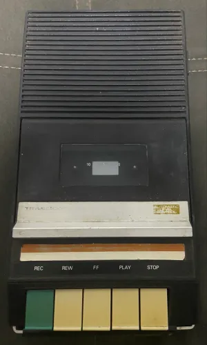 Tape k7 deck toca fitas gravador TRANSICODER CT1020 DEFEITO