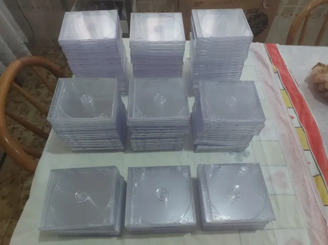 147 Caixas Acrilicas Transparentes (Cristal)