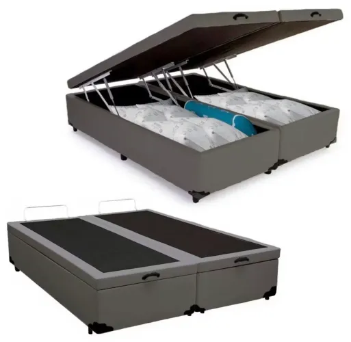 Base Box Queen com Baú NOVO ENTREGA RAPIDA