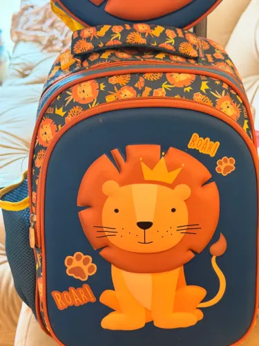 Bolsa Escolar carrinho Leazinho