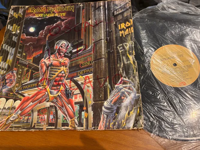 Vinil Iron Maiden - Somewhere in time