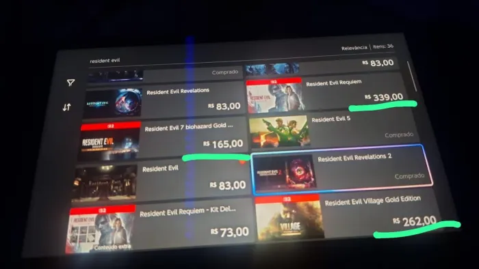 Resident evil 9 requiem , 7 e 8 juntos switch2