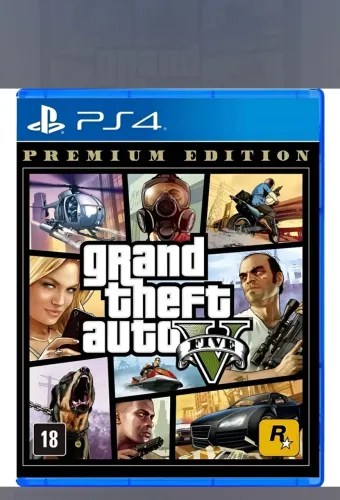 Grand Theft Auto V Gta Premium Edition Rockstar Games Ps4 Fí