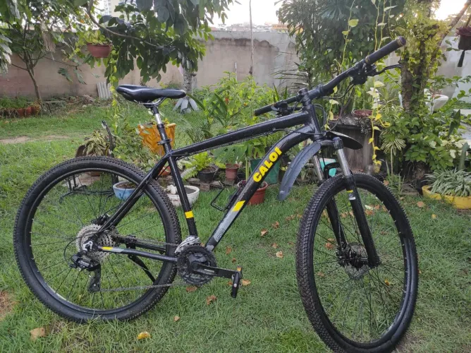 Super bike caloi, aro 29 tamanho g, toda shimano. 