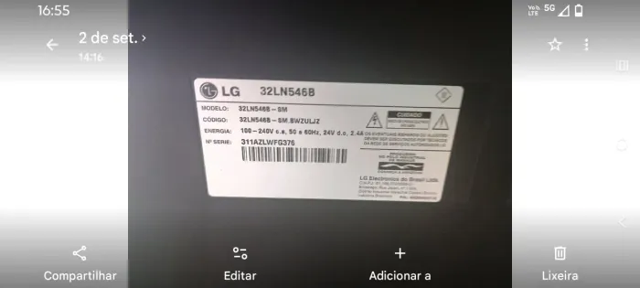 TV LG 32