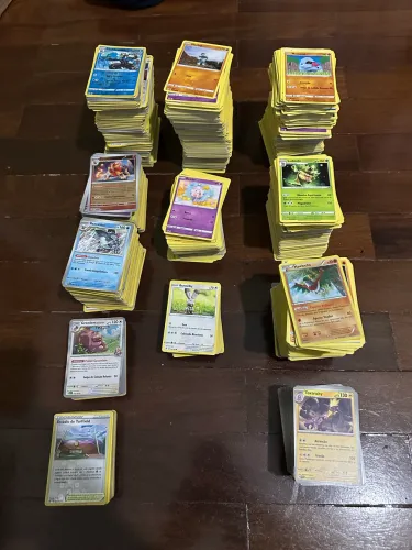 Lote 3000 cartas Pokémon