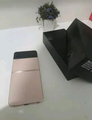 Celular Z Flip 3 256gb caixa + nota