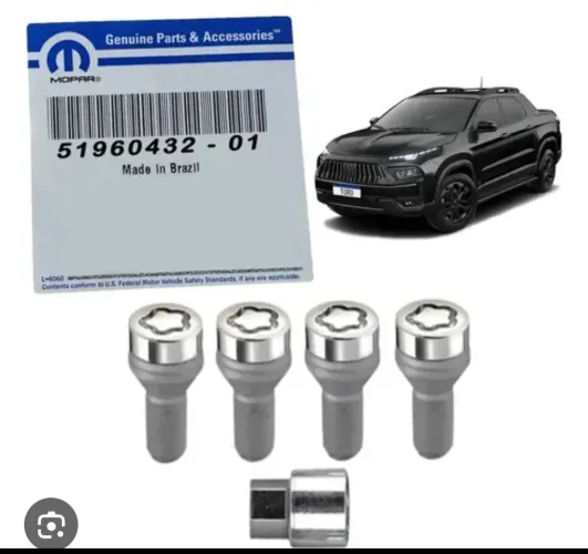 Parafuso de Segurança Anti furto de Roda da Strada Original Mopar