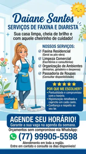Faxineira 