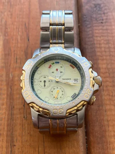 Technos Aquadiver 200m Aqualand Natulite 