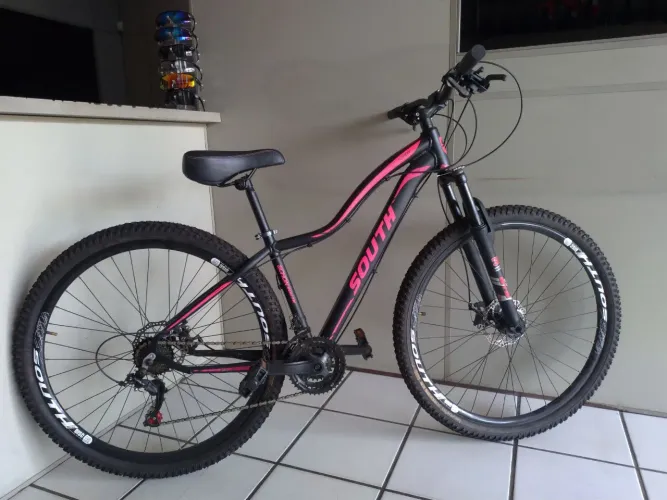Bicicleta aro 29 kit Shimano 21 velocidades semi-nova com nota fiscal