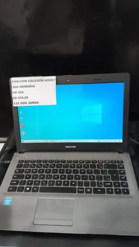 Notebook Positivo N2807 4Gb Hd320
